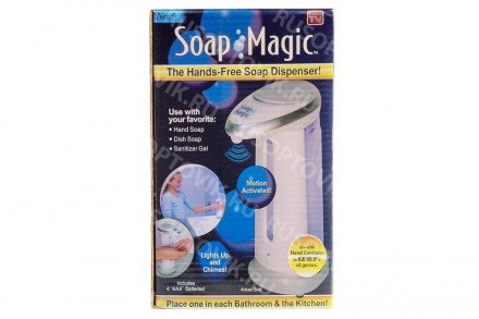 Сенсорный дозатор жидкого мыла Soap Magic оптом 