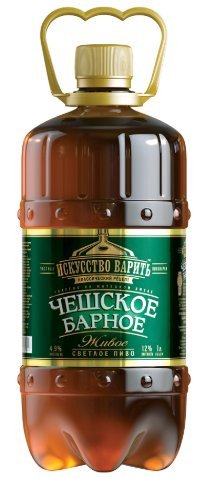 Пиво светлое Чешское Барное Живое 4.9% 1.5л оптом Пиво светлое Чешское Барное Живое 4.9% 1.5л оптом
