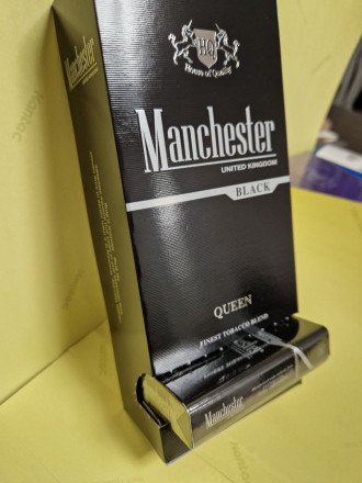 Сигареты Manchester Queen Black (компакт) оптом 