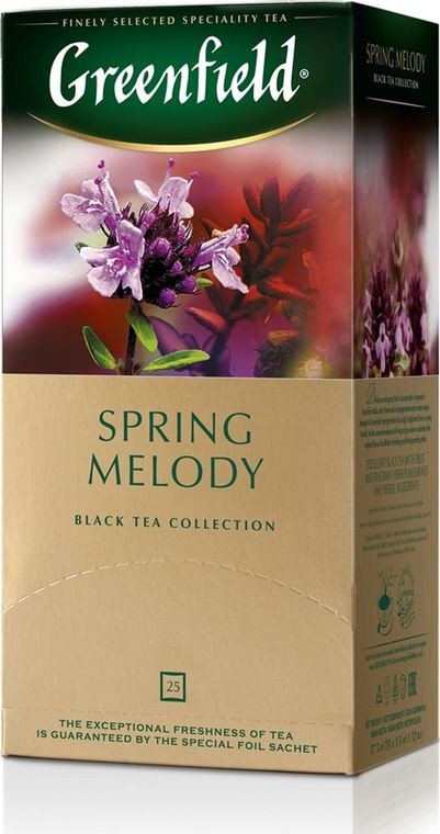Черный чай Greenfield Spring Melody 25 пак оптом Черный чай Greenfield Spring Melody 25 пак оптом