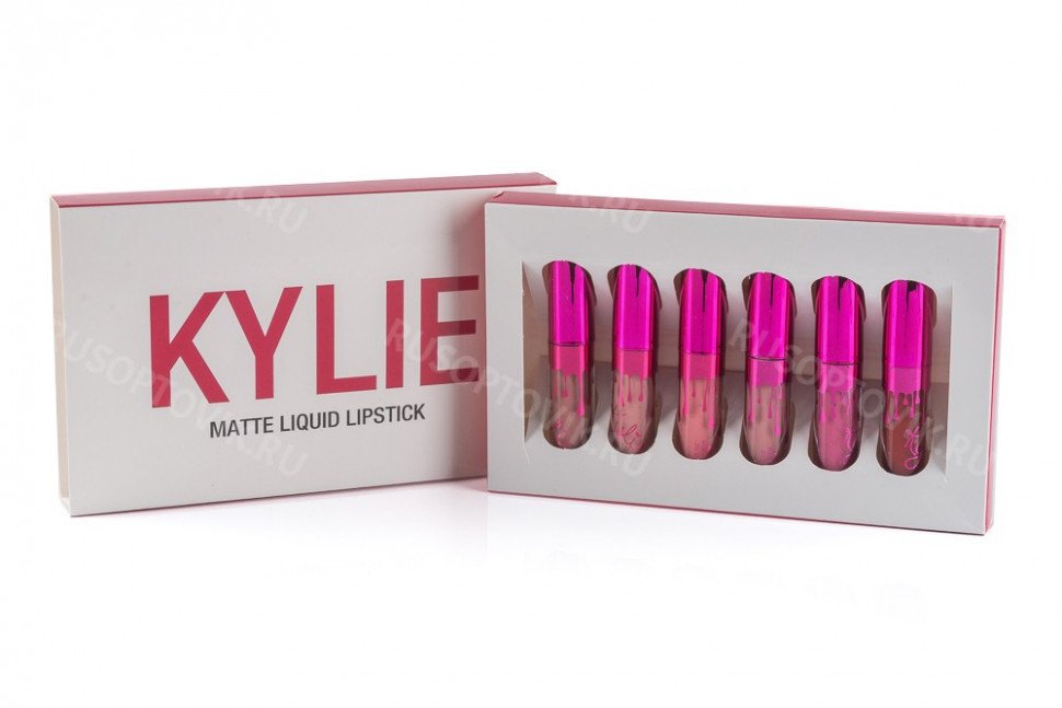 Набор из 6 матовых помад Kylie Red оптом Набор из 6 матовых помад Kylie Red оптом