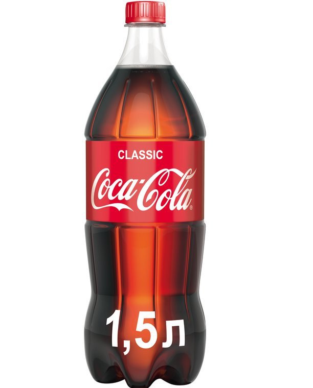 Газированный напиток Coca-Cola 1,5 л отпом Газированный напиток Coca-Cola 1,5 л отпом