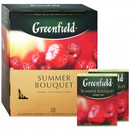 Чай травяной Greenfield Summer Bouquet 100 пак оптом 