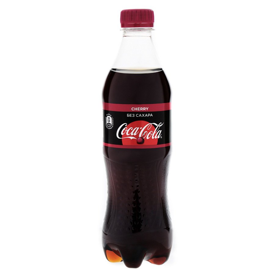 Газированный напиток Coca-Cola Cherry 0,5 л оптом Газированный напиток Coca-Cola Cherry 0,5 л оптом