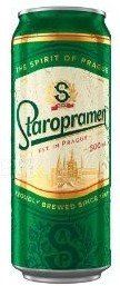 Пиво светлое Staropramen в банке 4.7% 0.5л оптом Пиво светлое Staropramen в банке 4.7% 0.5л оптом