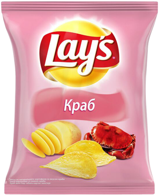 Чипсы Lays Краб 150г оптом Чипсы Lays Краб 150г оптом