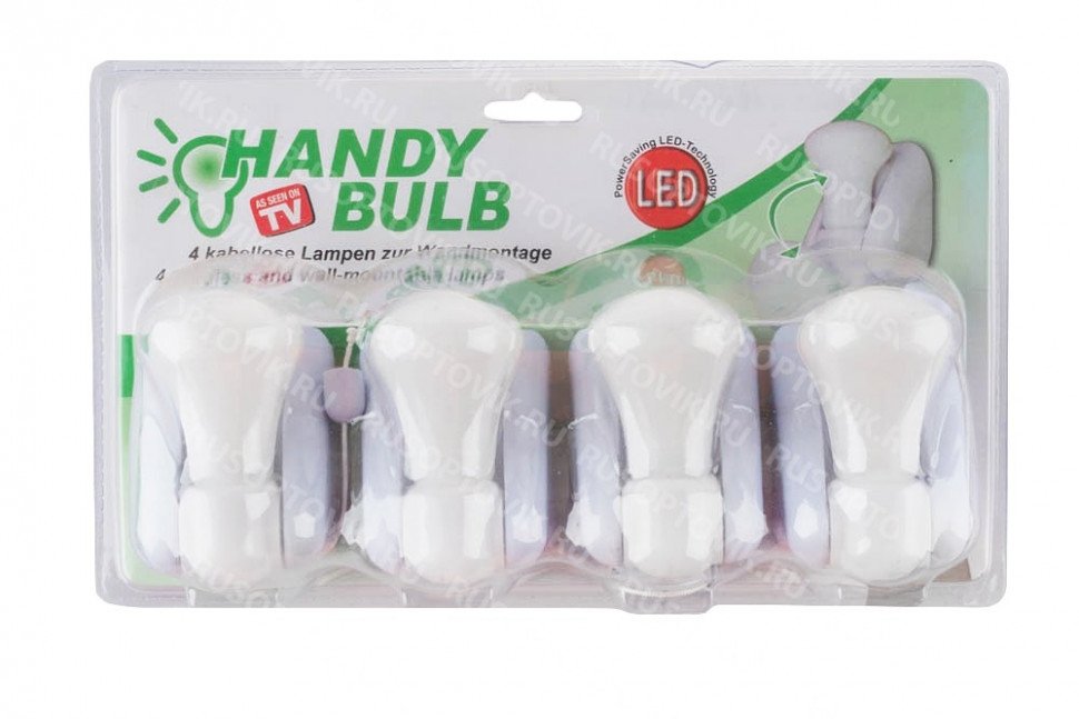 Беспроводная лампочка Handy Bulb 4шт. оптом Беспроводная лампочка Handy Bulb 4шт. оптом