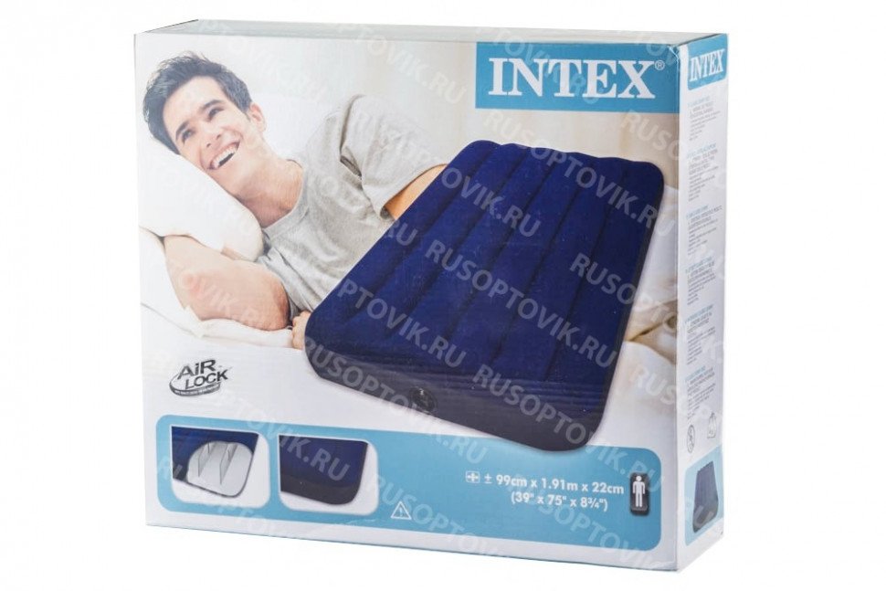 Матрас комфорт синий Intex (Артикул 68757) оптом Матрас комфорт синий Intex (Артикул 68757) оптом