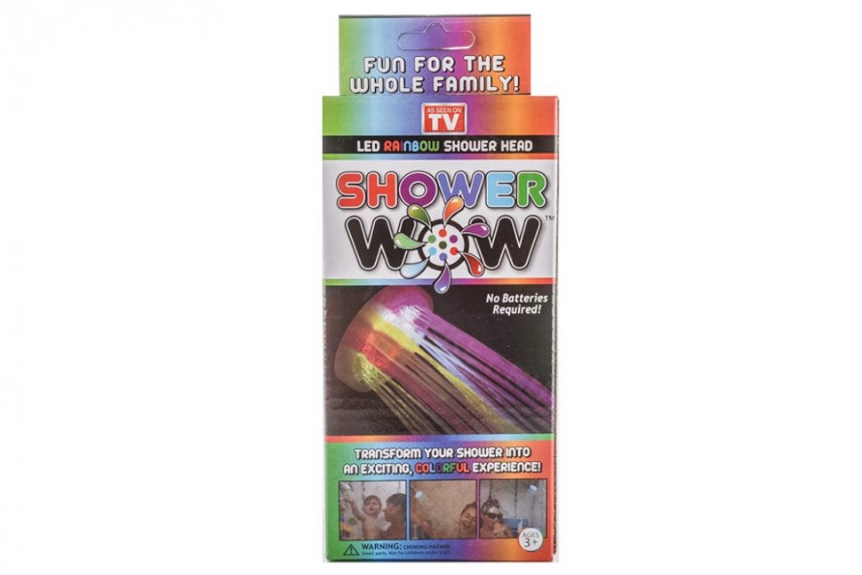 Насадка для подсветки воды из душа Shower Wow оптом Насадка для подсветки воды из душа Shower Wow оптом