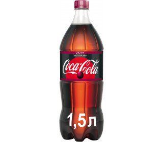 Газированный напиток Coca-Cola Cherry 1,5 л оптом Газированный напиток Coca-Cola Cherry 1,5 л оптом