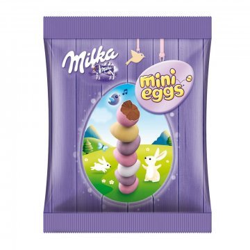 Шоколадное драже Milka Mini Eggs 100г оптом 