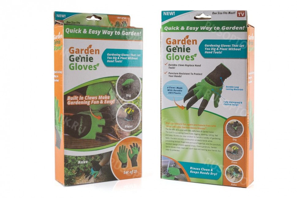 Перчатки садовые Garden Genie Glovers оптом Перчатки садовые Garden Genie Glovers оптом