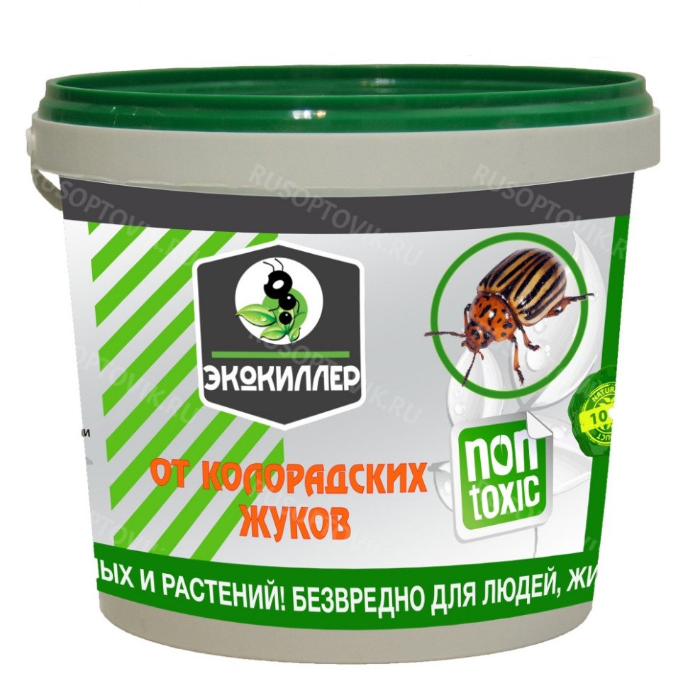 Экокиллер ведро от колорадского жука 1л оптом Экокиллер ведро от колорадского жука 1л оптом