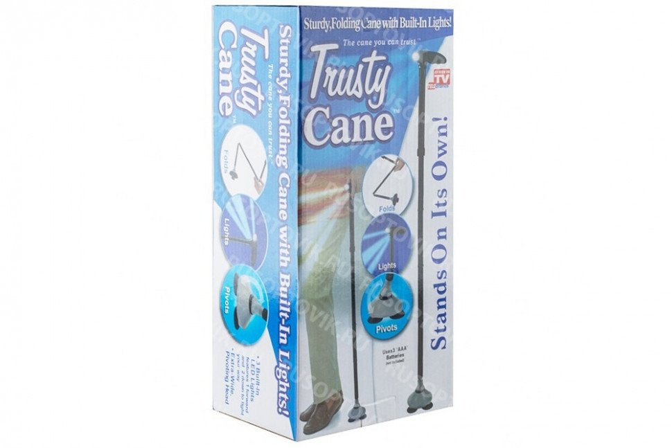 Трость с фонариком Trusty Can оптом Трость с фонариком Trusty Can оптом