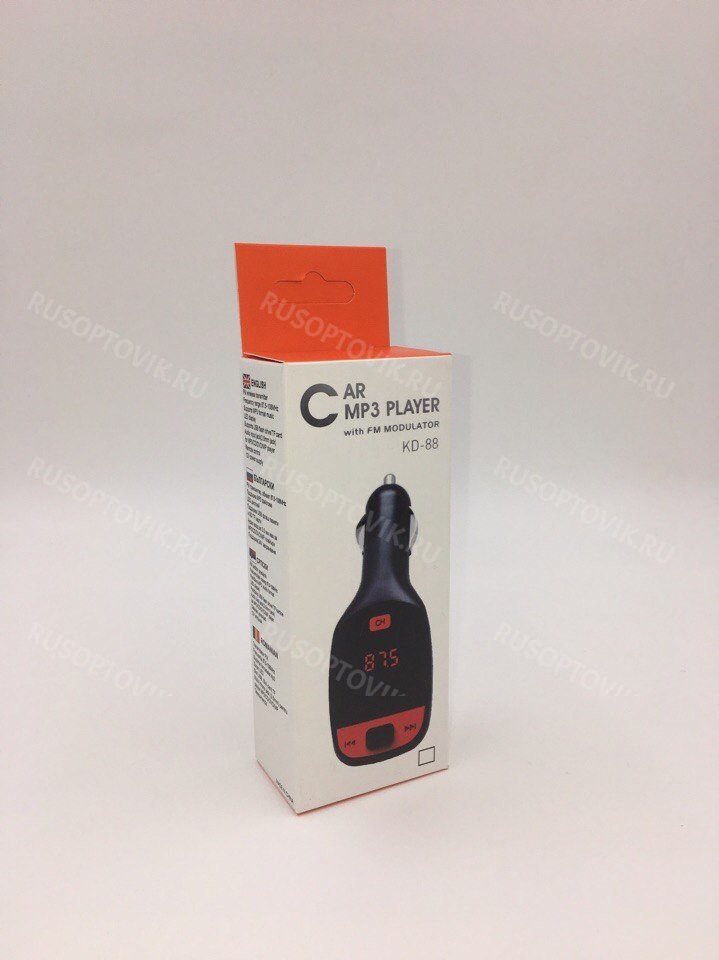 Автомобильный MP3 FM модулятор KD-88 оптом Автомобильный MP3 FM модулятор KD-88 оптом