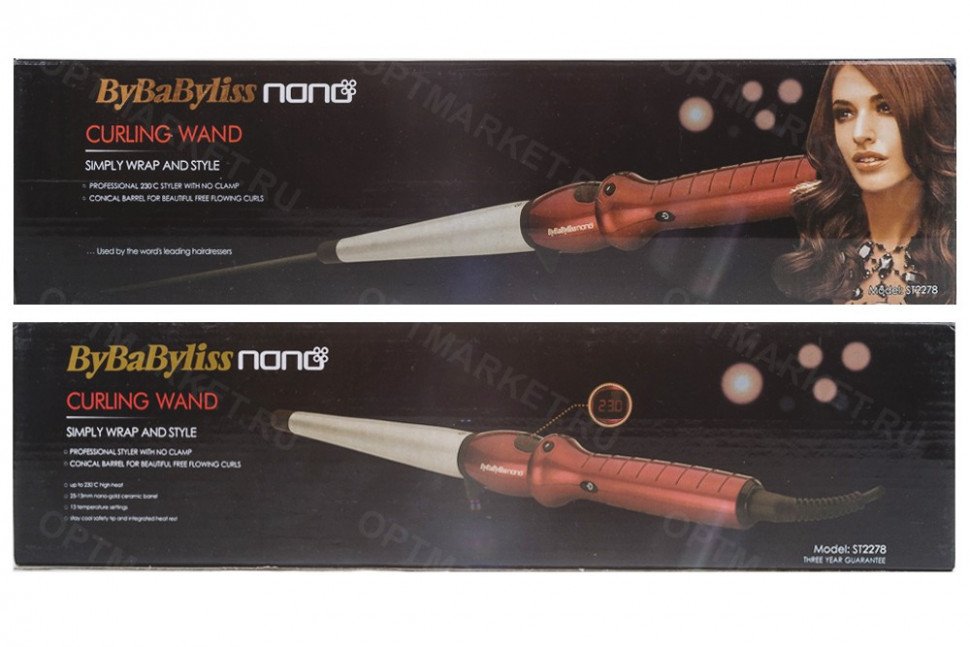 Профессиональная плойка для волос Babyliss Nano оптом Профессиональная плойка для волос Babyliss Nano оптом