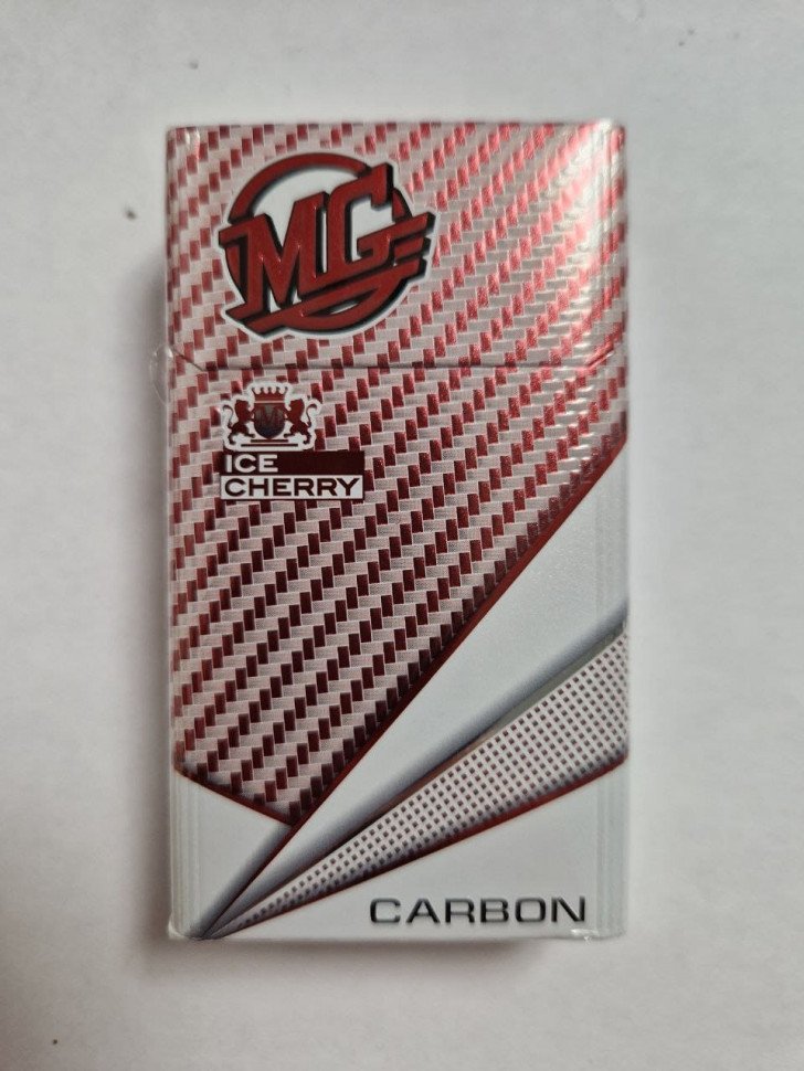 Сигареты MG Carbon (вишня) оптом Сигареты MG Carbon (вишня) оптом