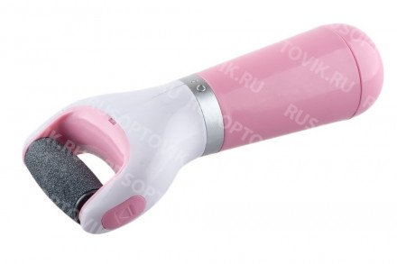 Роликовая электрическая пилка стоп Velvet Smooth with Diamond (розовая) оптом 