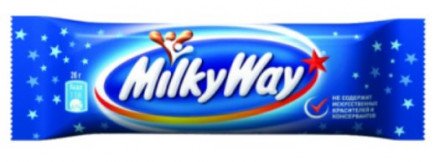 Шоколадный батончик Milky Way 26г оптом 