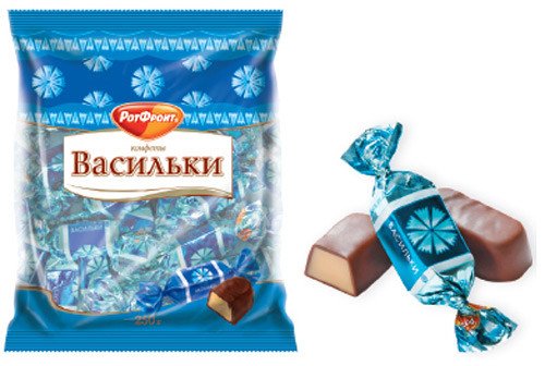 Конфеты Васильки 250г оптом Конфеты Васильки 250г оптом