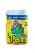 Батарея салютов &quot;Тролль&quot; 6 залпов P7130 оптом