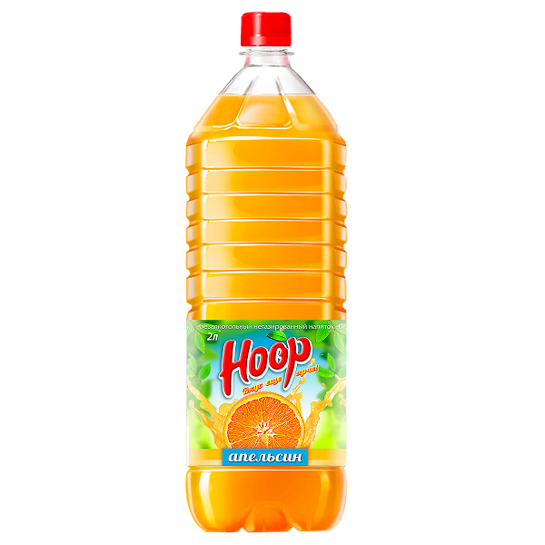 Напиток негазированный Hoop апельсин 2 Л оптом Напиток негазированный Hoop апельсин 2 Л оптом