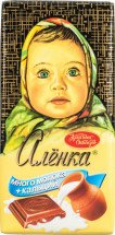 Шоколад молочный Аленка Много молока + Кальций 100г оптом