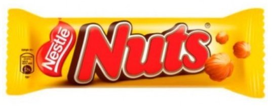 Шоколадный батончик Nuts 50 г оптом Шоколадный батончик Nuts 50 г оптом