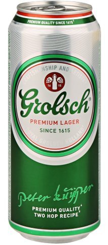 Пиво светлое Grolsch в банке 4.9% 0.5л оптом Пиво светлое Grolsch в банке 4.9% 0.5л оптом