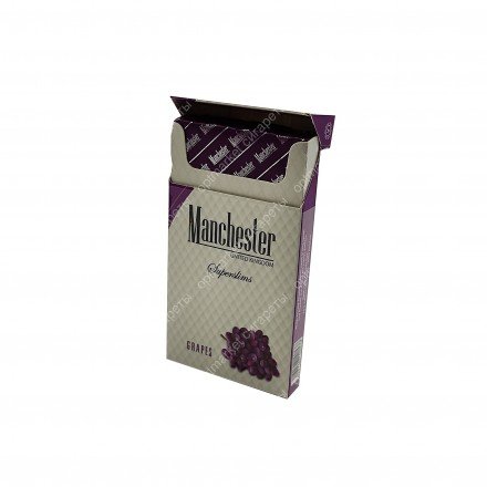 Сигареты Manchester Grapes Superslims оптом 