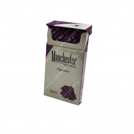 Сигареты Manchester Grapes Superslims оптом 