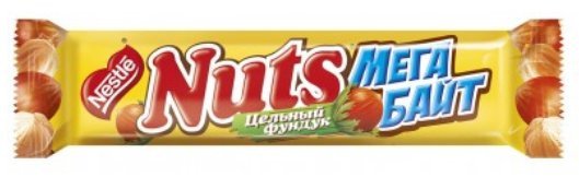 Шоколадный батончик Nuts МегаБайт 66 г оптом Шоколадный батончик Nuts МегаБайт 66 г оптом