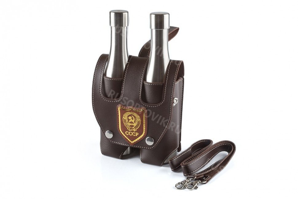 Фляга бутыль Guotai Hip flask 18oz 2 шт СССР оптом Фляга бутыль Guotai Hip flask 18oz 2 шт СССР оптом