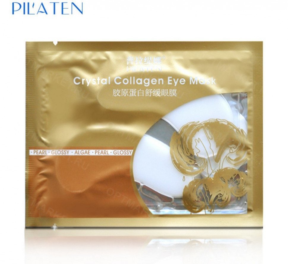 Коллагеновые маски-патчи под глаза Pilaten Collagen Crystal Eye Mask оптом Коллагеновые маски-патчи под глаза Pilaten Collagen Crystal Eye Mask оптом