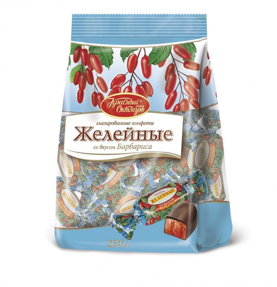 Конфеты Желейные Барбарис 250г оптом Конфеты Желейные Барбарис 250г оптом