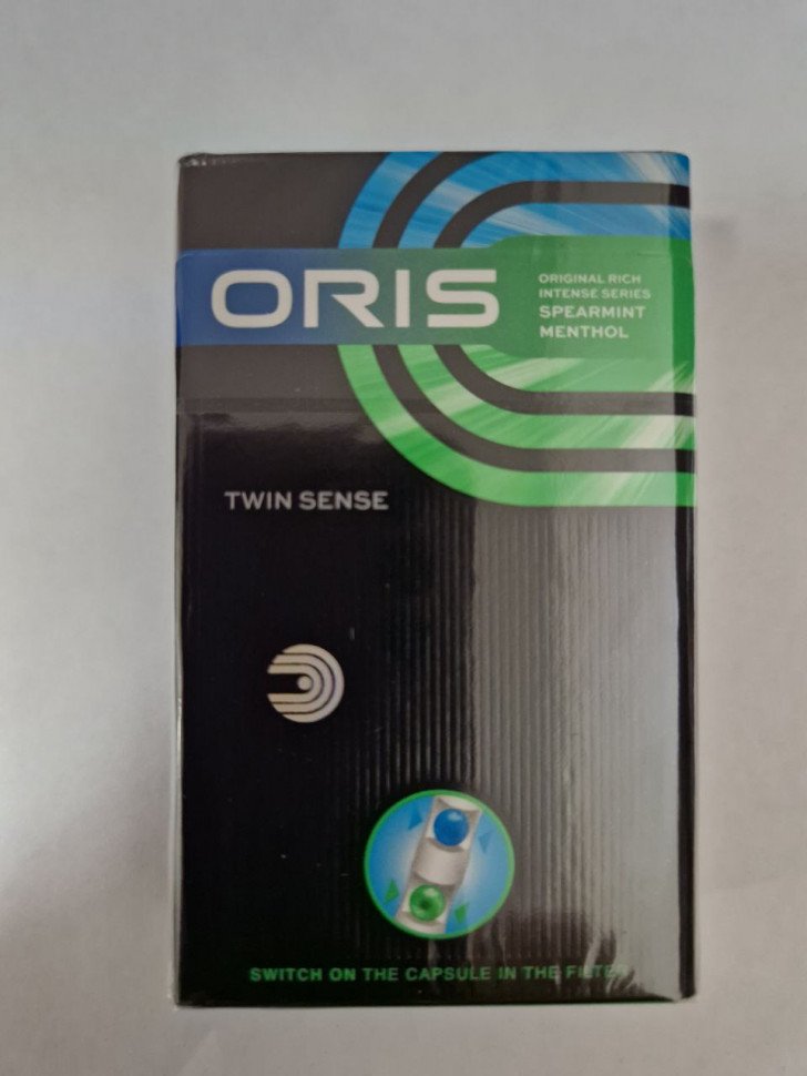 Сигареты Oris King size Spearmint 2 кнопки оптом Сигареты Oris King size Spearmint 2 кнопки оптом