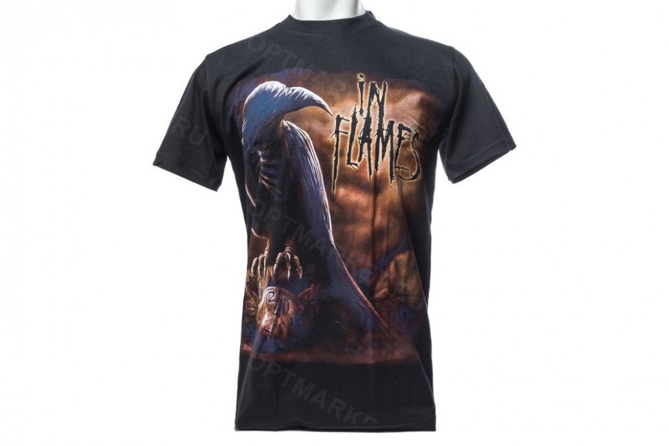 Футболка In Flames оптом Футболка In Flames оптом