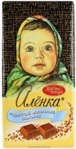 Шоколад молочный Аленка Пористый 100г оптом