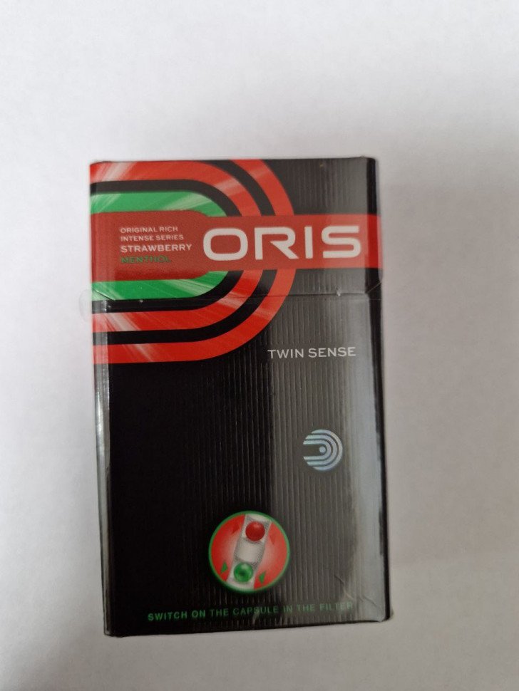 Сигареты Oris King size Strawberry 2 кнопки оптом Сигареты Oris King size Strawberry 2 кнопки оптом