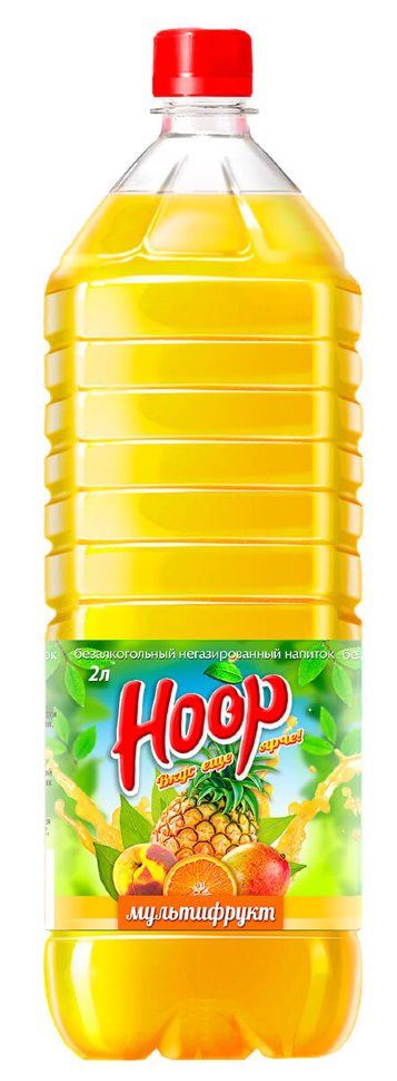 Напиток негазированный Hoop мультифрут 2 Л оптом Напиток негазированный Hoop мультифрут 2 Л оптом