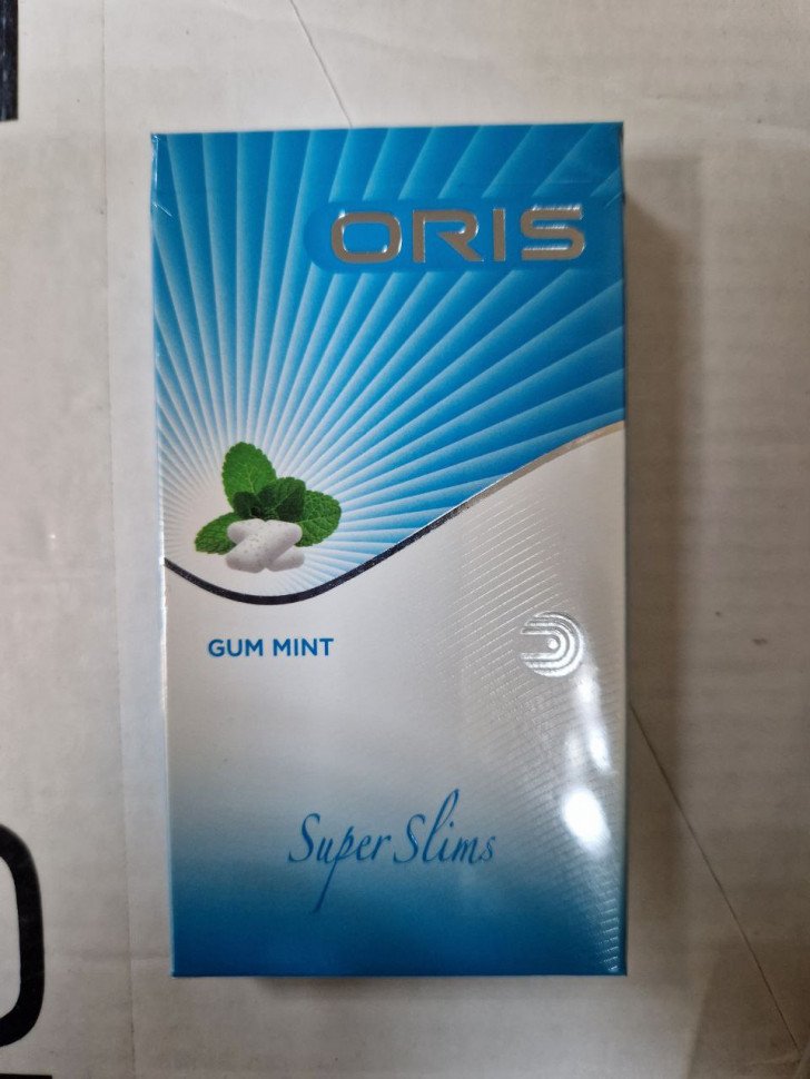 Сигареты Oris Gum Mint Superslims оптом Сигареты Oris Gum Mint Superslims оптом