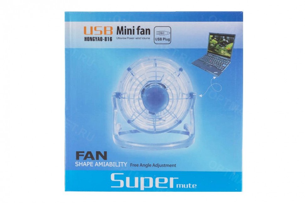 Мини вентилятор USB Hongyao-816 Mini Fan оптом Мини вентилятор USB Hongyao-816 Mini Fan оптом