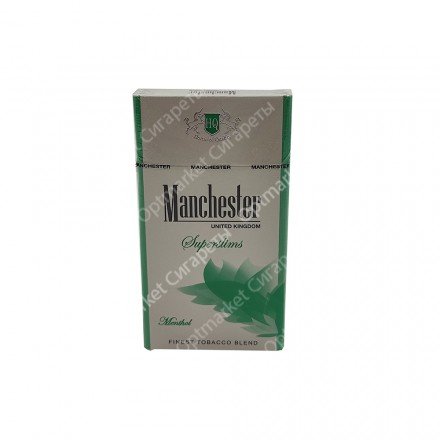 Сигареты Manchester Menthol Superslims оптом 