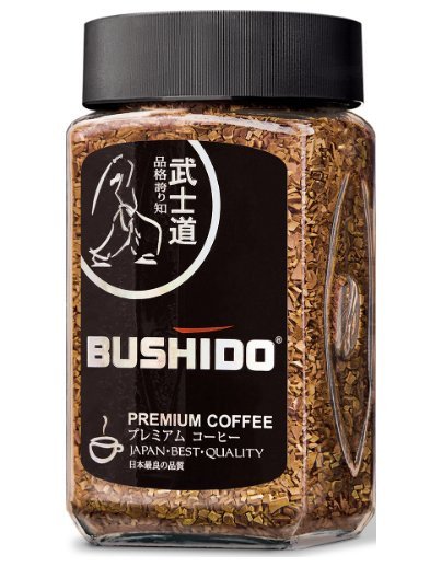 Кофе растворимый Bushido Black Katana 100г оптом Кофе растворимый Bushido Black Katana 100г оптом