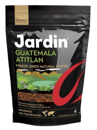 Кофе расстворимый Jardin Guatemala Atitlan 75г оптом Кофе расстворимый Jardin Guatemala Atitlan 75г оптом