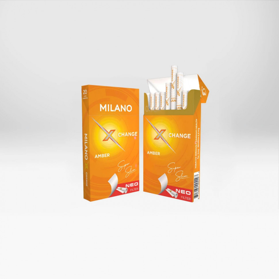 Сигареты Milano X Change Amber оптом Сигареты Milano X Change Amber оптом