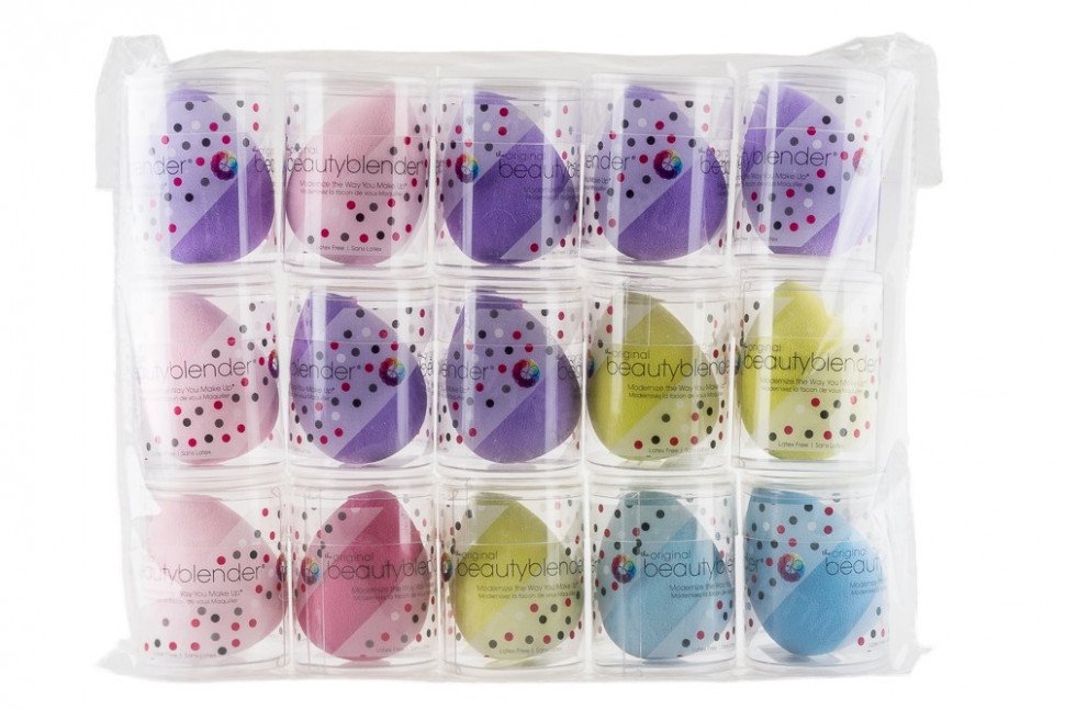 Cпонжи Beautyblender 15 шт. оптом Cпонжи Beautyblender 15 шт. оптом