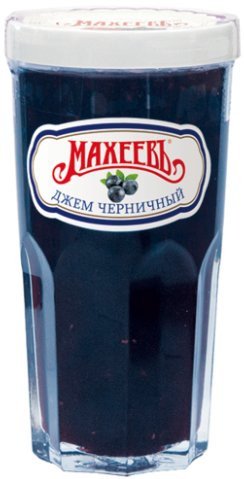 Джем Черничный Махеевъ 400г в стакане оптом Джем Черничный Махеевъ 400г в стакане оптом