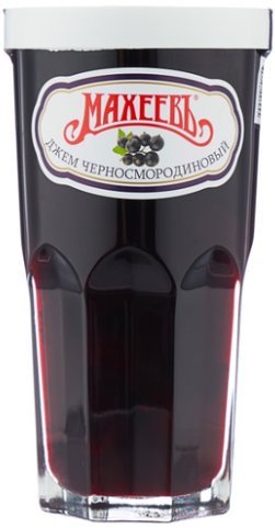 Джем Черносмородиновый Махеевъ 400г в стакане оптом 