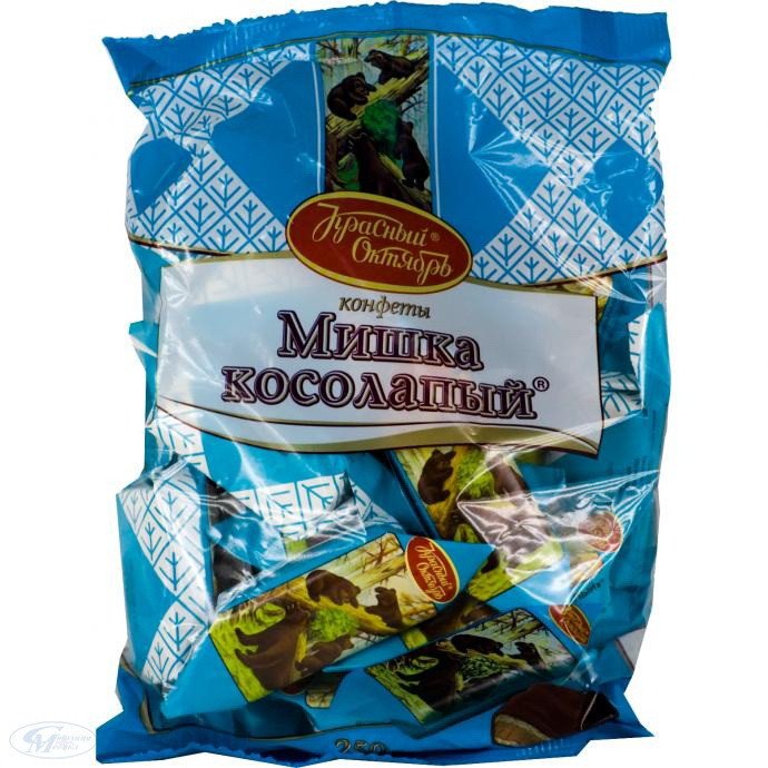 Конфеты Мишка Косолавый 250г оптом Конфеты Мишка Косолавый 250г оптом